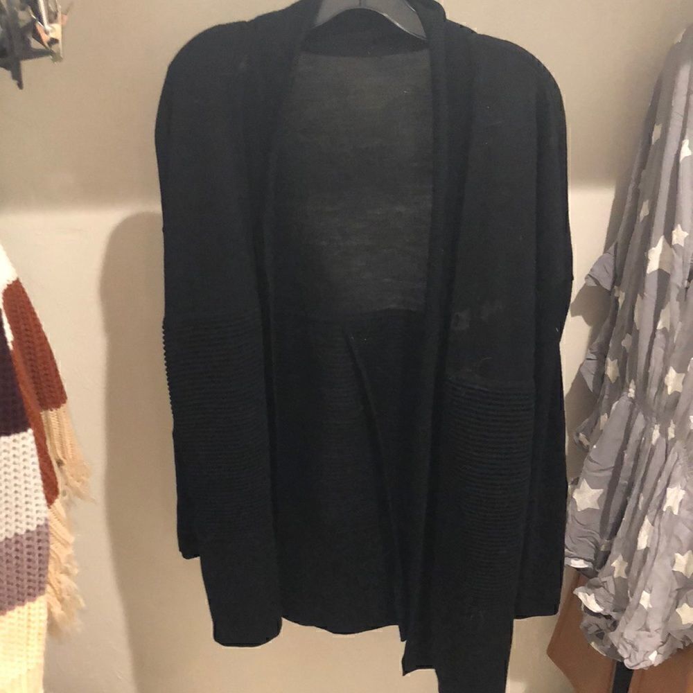 Lululemon Blacksweatercardigansz2euc